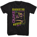 Escape From New York-Escape Bricks Rules Island Prison-Black Adult S/S T-Shirt - Black