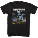 Escape From New York-Escape From New York French Poster Image-Black Adult S/S T-Shirt - Black