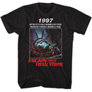 Escape From New York-Escape From New York 1997 Poster Statement-Black Adult S/S T-Shirt - Black