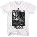 Escape From New York Escape From New York A Criminals Mission Adult T-Shirts