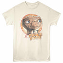 E.T. Phone Home Natural Adult T-Shirt