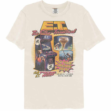 E.T. Arcade Ivory Comfort Colors Adult T-Shirt