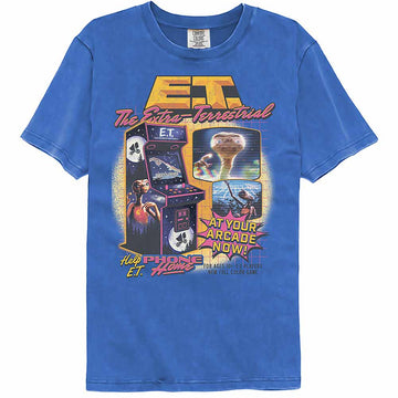 E.T. Arcade Mystic Blue Comfort Colors Adult T-Shirt