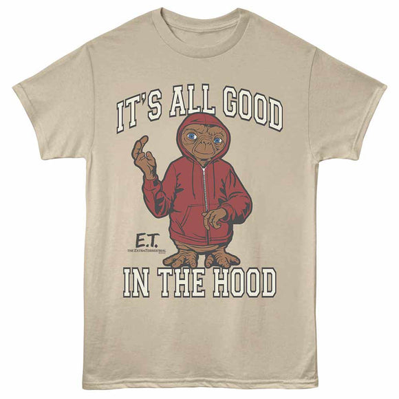E.T. All Good Sand Adult T-Shirt