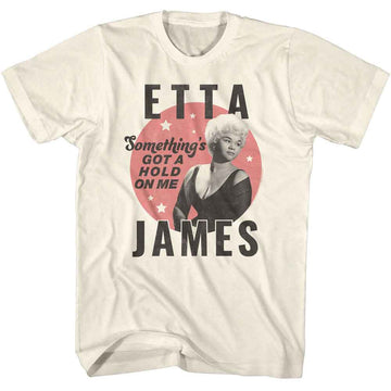 Etta James-Etta James Circle Layout-Natural Adult S/S T-Shirt - Natural