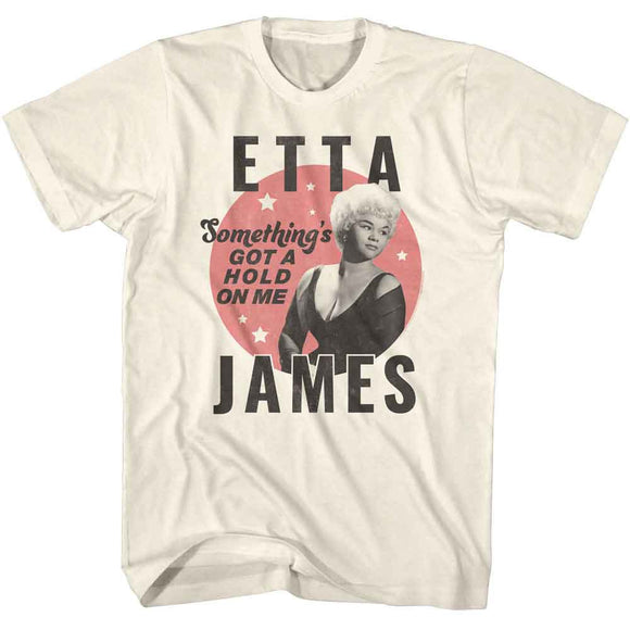Etta James-Etta James Circle Layout-Natural Adult S/S T-Shirt - Natural