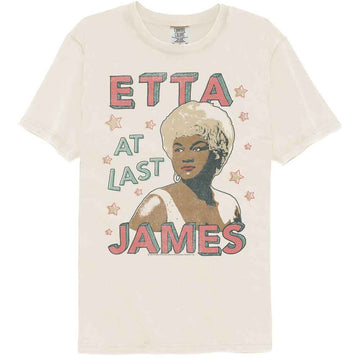 Etta James-Etta James Doodle Style-Ivory Adult S/S Comfort Color T-Shirt - Ivory
