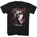 Evil Dead-Evil Dead Ash And Skull-Black Adult S/S T-Shirt - Black