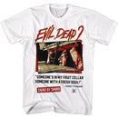 Evil Dead-Evil Dead Fresh Soul-White Adult S/S T-Shirt - White