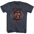 Evil Dead-Evil Dead Ha Hahaha-Navy Heather Adult S/S T-Shirt - Navy Heather