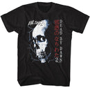 Evil Dead-Evil Dead Skull And Japanese Text-Black Adult S/S T-Shirt - Black