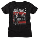 Evil Dead-Evil Dead Cabin Square-Black Ladies S/S T-Shirt - Black
