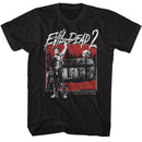 Evil Dead-Evil Dead Cabin Square-Black Adult S/S T-Shirt - Black