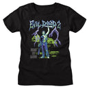 Evil Dead-Evil Dead Lightning-Black Ladies S/S T-Shirt - Black