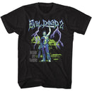 Evil Dead-Evil Dead Lightning-Black Adult S/S T-Shirt - Black