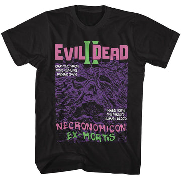 Evil Dead-Evil Dead Ex Mortis-Black Adult S/S T-Shirt - Black