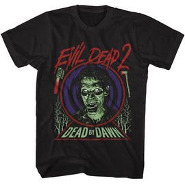 Evil Dead-Evil Dead Evil Ash-Black Adult S/S T-Shirt - Black
