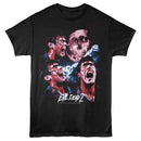 Evil Dead-Evil Dead Three Ash Moon-Black Adult S/S T-Shirt - Black