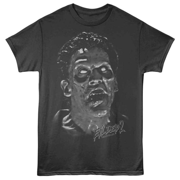 Evil Dead-Evil Dead Deadite Ash-Smoke Adult S/S T-Shirt - Smoke