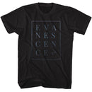 Evanescence-Evanescence Box-Black Adult S/S T-Shirt - Black
