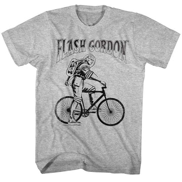 Flash Gordon-Iwantto-Gray Heather Adult S/S T-Shirt - Gray Heather