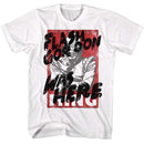 Flash Gordon-Graffiti-White Adult S/S T-Shirt - White