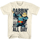 Flash Gordon-Dabgordon-Natural Adult S/S T-Shirt - Natural