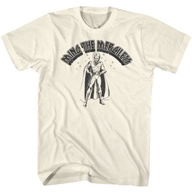 Flash Gordon-Ming The Merciless-Natural Adult S/S T-Shirt - Natural