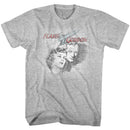 Flash Gordon-Flash Head-Gray Heather Adult S/S T-Shirt - Gray Heather