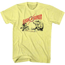 Flash Gordon-Monopoly Pawnage-Yellow Heather Adult S/S T-Shirt - Yellow Heather