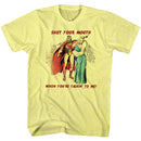 Flash Gordon Shut It Adult T-Shirts