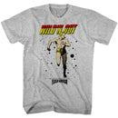 Flash Gordon-Wildn-Gray Heather Adult S/S T-Shirt - Gray Heather