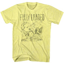 Flash Gordon-Fully Loaded-Yellow Heather Adult S/S T-Shirt - Yellow Heather
