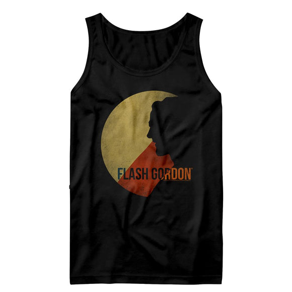 Flash Gordon-Gawdon-Black Adult Tank-S - Black