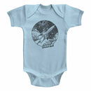 Flash Gordon-Spaceship-Light Blue Infant S/S Bodysuit-18M - Light Blue