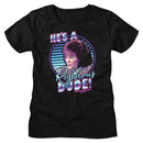 Ferris Beullers Day Off-Righteous-Black Ladies S/S T-Shirt - Black