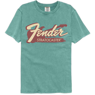 Fender-Fender Strat-Seafoam Adult S/S Comfort Color T-Shirt - Seafoam