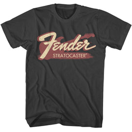 Fender-Fender Strat-Smoke Adult S/S T-Shirt - Smoke