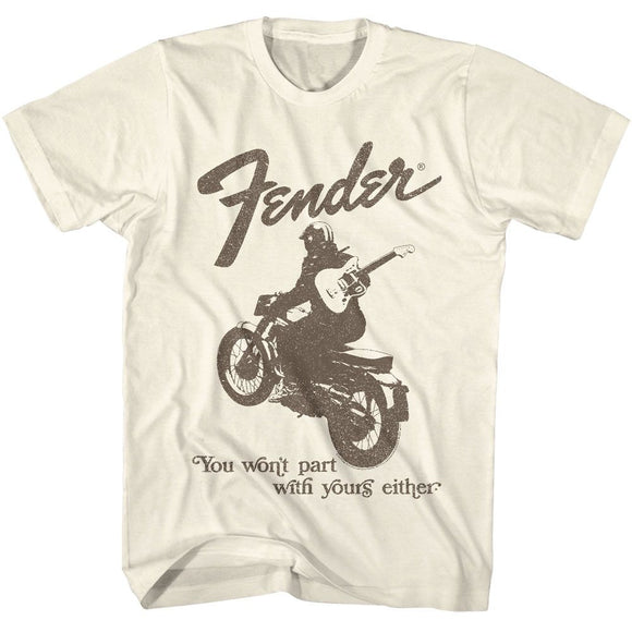 Fender-Fender You Wont Part-Natural Adult S/S T-Shirt - Natural