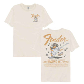 Fender-Fender Recording Machine F B-Ivory Adult S/S Comfort Color T-Shirt ***F&B***-S - Ivory