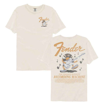 Fender-Fender Recording Machine F B-Ivory Adult S/S Comfort Color T-Shirt ***F&B***-S - Ivory