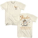 Fender-Fender Recording Machine F B-Natural Adult S/S T-Shirt ***F&B***-S - Natural