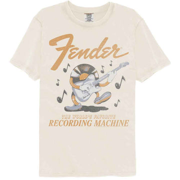 Fender-Fender Recording Machine-Ivory Adult S/S Comfort Color T-Shirt - Ivory