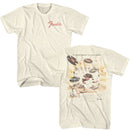 Fender-Fender 70S Record Poster-Natural Adult S/S T-Shirt ***F&B***-S - Natural