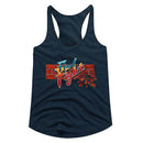 Final Fight-Finalfight-Midnight Navy Ladies Racerback-S - Midnight Navy
