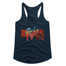 Final Fight-Finalfight-Midnight Navy Ladies Racerback-S - Midnight Navy