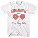 Forrest Gump-Forrest Gump Greenbow Ping Pong-White Adult S/S T-Shirt - White