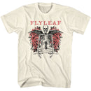 Fly Leaf-Fly Leaf Winged Skeleton-Natural Adult S/S T-Shirt - Natural