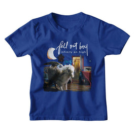 Fall Out Boy-Fall Out Boy Infinity On High-Royal Toddler S/S T-Shirt-4T - Royal