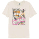 Fall Out Boy-Fob Sugar Were Going Down Lyrics-Ivory Adult S/S Comfort Color T-Shirt - Ivory